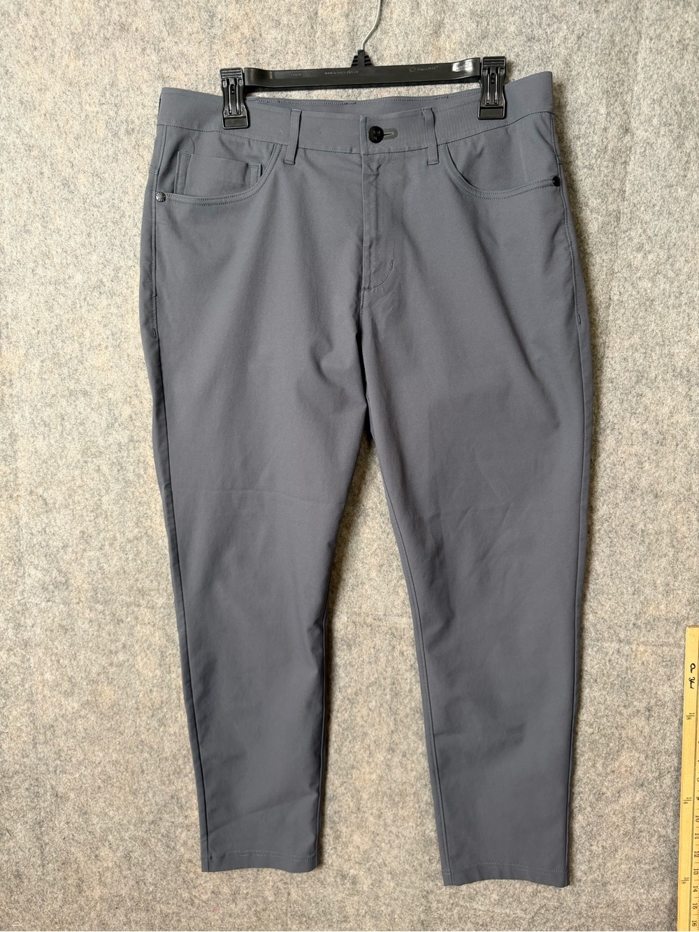 Public Rec Pants Mens 32 Grey Chino Workday Tech Straight Leg
